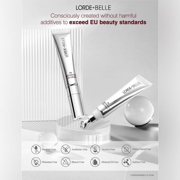 LORDE + BELLE PM Restorative Eye Cream - Picture 4 of 10